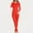 Red, variant on Two Piece Thermal Underwear Set for Women, Fleece-Lined Base Layer Cold Weather Sweatsuit