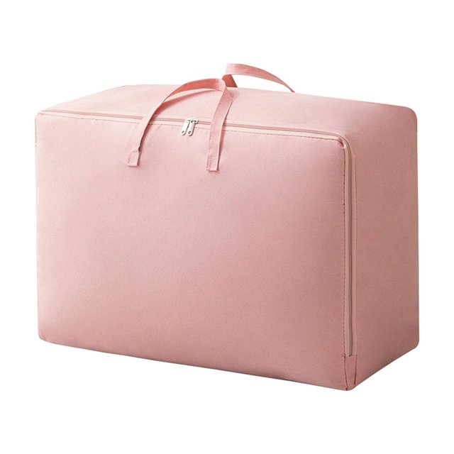 CSChome Sac de Rangement pour Vêtements Imperméable Organisateur de Rangement pour Vêtements Grande Capacité Fermeture Éclair Forme Oblongue pour la Maison