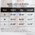 thumbnail image 3 of WTOBBY Women's Bodycon A-Line Denim Skirt High Waist Stretch Raw Hem Button Front Distressed short Skirt for Casual Outfit,Hot Pink L, 3 of 5