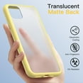 thumbnail image 3 of JETech Matte Case for iPhone 11 6.1-Inch, Shockproof Military Grade Drop Protection, Frosted Translucent Back Phone Cover, Anti-Fingerprint (Yellow), 3 of 6
