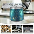 thumbnail image 6 of Yayeee Ashtray with Lid for Cigarette Smokeless Stainless Steel Home Ash Holder, Magical Forest Glowing Lights, 6 of 7