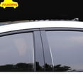 thumbnail image 3 of CHROME Pillar Posts for Cadillac XTS 2013-2018 Black Moldings Cover Trim 6Pcs, 3 of 4