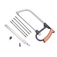 thumbnail image 1 of Hacksaw Frame Hand Saw with 6 Reciprocating Saw 6 Inches Two Sawing Angles 45°90°for Wood PVC and Woodworking, 1 of 7