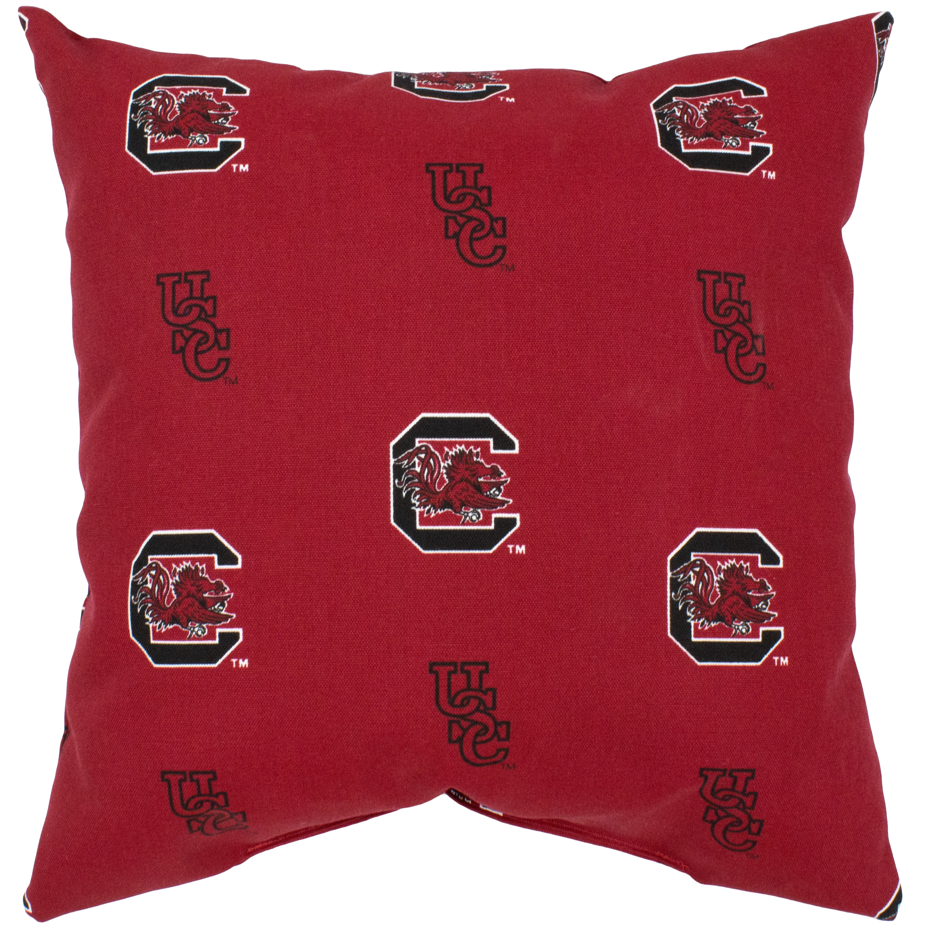 South Carolina Gamecocks College Covers Indoor or Outdoor Decorative Pillow Pair, 16 in x 16 in