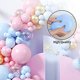thumbnail image 3 of Arco de globos CHAO con revelación de género 106 globos rosas y azules, 3 of 5
