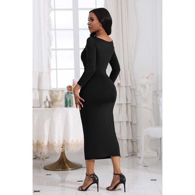 Vestido largo de cumpleaños para mujer, ropa de noche para fiesta, 2024, 2024