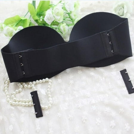 

Big Promotion! Women One-piece Seamless Half Cup Bra Lady Strapless Bra Underwear