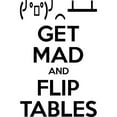 thumbnail image 3 of CafePress - Get Mad And Flip Tables Pajamas - Women's Short Sleeve Print T-Shirt and Pants Light Cotton Pajama Set, 3 of 7