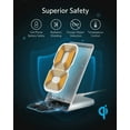 thumbnail image 3 of Anker Wireless Charger, PowerWave Stand, Qi-Certified for iPhone 12, 12 Mini, 12 Pro Max， SE, 11, 11 Pro, 11 Pro Max, XR, Xs Max, 10W Fast-Charging Galaxy S20 S10 S9 S8, Note 10 (No AC Adapter), 3 of 6