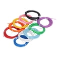 thumbnail image 2 of 10 Color 3D Pen PCL Filament Refill 1.75mm Low Temperature Bright 3D Printing Pen Consumables 5m, 2 of 14