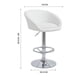 thumbnail image 2 of Set 2 Bancos Giratorio EKE LIFE HOME Cocina Desayunador Blanco, 2 of 6