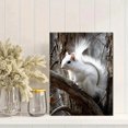 thumbnail image 2 of White Squirrel Canvas Print, Ideal for Living Room Bedroom Office Study Dining Room Nursery, 2 of 8
