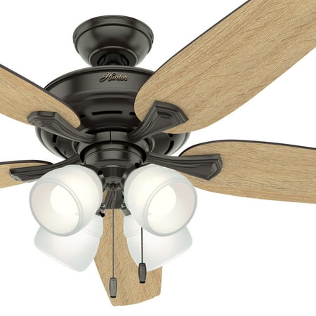 Hunter Fan 60 Le Bronze Ceiling With 4 Led Lights Certified Hunter Fan 60 Le Bronze Ceiling With 4 Led Lights Certified Refurbished