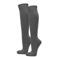 thumbnail image 5 of Couver Unisex Knee High Sports Athletic Baseball Softball Socks, Charcoal, Large, 1 Pair, 5 of 10
