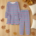 thumbnail image 2 of Idoravan pajamas for women set Women's Fleece-Lined Pajama Set Pink M, 2 of 5