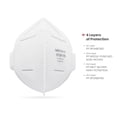 thumbnail image 7 of Well Before N95 Mask - NIOSH Approved (White, Pack of 50), Lightweight design, Breathable and comfortable for long periods of wear, N95 Masks For Adults helps filter Pollen and Dust, Universal Fit, 7 of 7