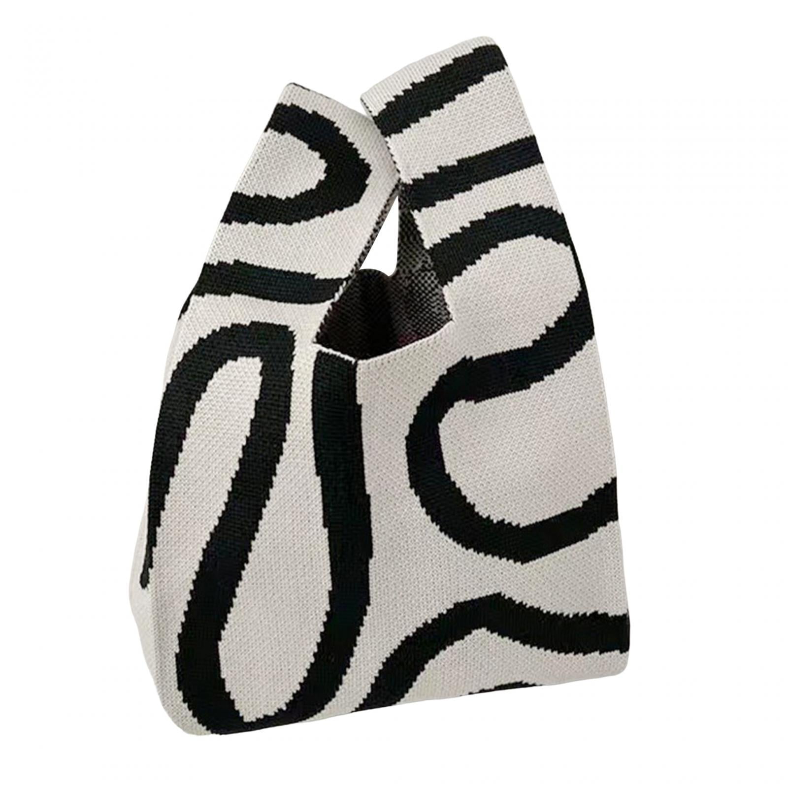 knitted Women Wallet,Knitted Women Handbag color Reusable Purse,Women Shoulder Bag Crocheted Aesthetic,Women Shopping Bag Summer Beach Fashionable,Boho Tote Bag Portable Travel Crossbody,Hand