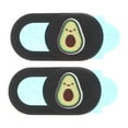 thumbnail image 1 of MasteelfCA 2Pcs Avocado Pattern Camera Slide Cover Privacy Protector Webcam Cover, 1 of 7