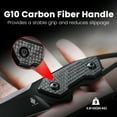 thumbnail image 4 of Kizer Fixed Blade Knife GROOM, D2 Steel D2 Handle Pocket Tactical Knives, 1060A2, 4 of 7