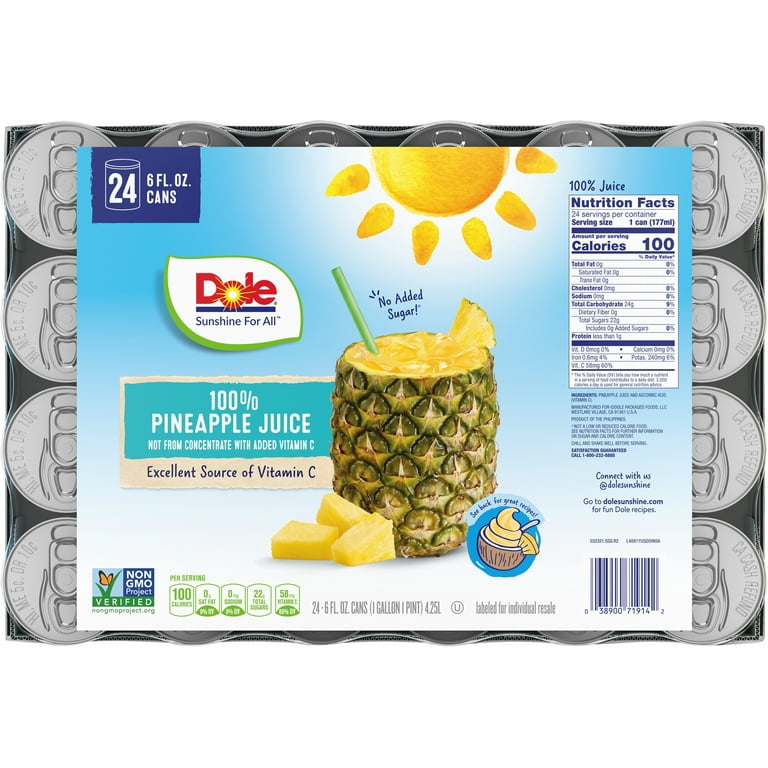 Del Monte Canned Pineapple Juice - 46 fl. oz. Can