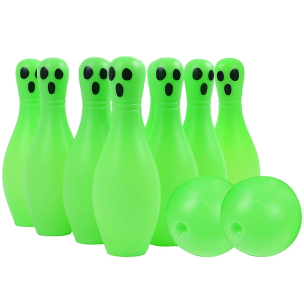 Juego Bolos Con Patrón Fantasma Halloween Que Brillan en Bolos para Padres E Hijos