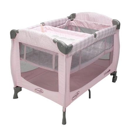 Evenflo Clsc Plyard, Pink Cuddle Bear