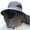 Grey_One Size, variant on HUANLEDASH Men Fisherman Hat with Face And Neck Cover Large Brim Hollow Mesh Anti-UV Sunscreen Full Cover Great Breathability Outdoor Fishing Travel Cap