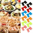 thumbnail image 5 of 12pcs Reusable Chopstick Training Helper with 12 Colorful Interchangeable Tips - Beginner-Friendly Chopstick Exercise Tools for Practice and Skill Development - Black, 5 of 8