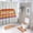 style-1, variant on Happy Mother's Day 4PCS Shower Curtain Sets with Rugs with Non-Slip Bath Mat Toilet Rug,72" X 72"