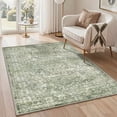thumbnail image 3 of KUETH 9X12 Vintage Area Rugs Machine Washable Rugs for Living Room, Non Slip Flat Pile Rug with Rubber Backing, Persian Rug for Entryway Bedroom Dining Room Home Office, 3 of 6