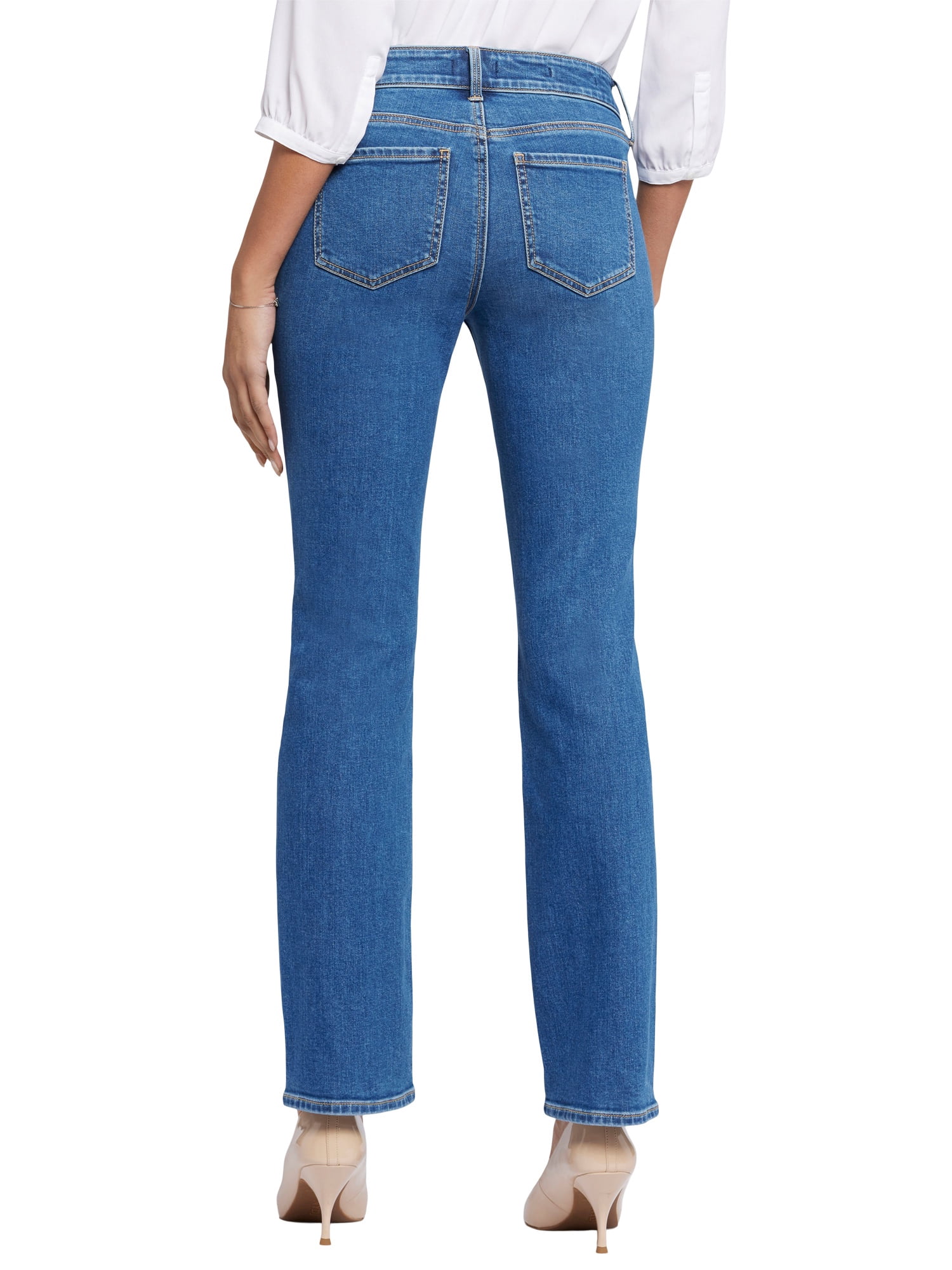NYDJ Women’s, Women’s Petite, and Women’s Plus Marilyn Straight Jean, Sizes 2-24, featuring Lift Tuck® Technology