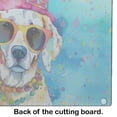 thumbnail image 5 of Carolines Treasures DAC2583LCB 15 x 12 in. Hippie Dawg Glass Cutting Board - Large, 5 of 5