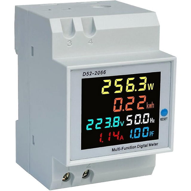 Medidor de electricidad BRI monofásico 1 pieza transformador incorporado AC250-450V 100A