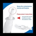 thumbnail image 4 of Botella de Spray Nasal de 20 Piezas, Botella de Spray de Nariz VacíA PequeñA Transparente de 10 Ml, Pulverizadores de Niebla Fina Reutilizables para Viajes, 4 of 5