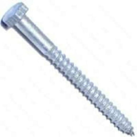 MIDWEST FASTENER 05559 Lag Screw 1/4 in Thread 2 Grade Galvanized 100 Pack