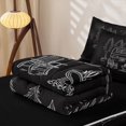 thumbnail image 5 of catabedysis Lines Camping Zipper Twin Comforter Sets with Fitted Sheet and 2 Pillowcases,Camper Print Zipper Bedding Set For Boys,Multicolor,Black Reversible,4-Piece, 5 of 7