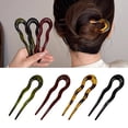 thumbnail image 2 of Fashionable Hair Fork French Twist Hair Headwear Accessories for Elegant Updo Styles Women Girls Hair Styling Tool, 2 of 8