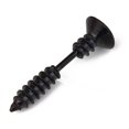 thumbnail image 1 of 1PCS Stylish Unisex Piercing Stainless Steel Whole Screw Shape Earring Punk Allergy Free Ear Stud, 1 of 8