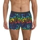 thumbnail image 1 of Fotbe Magical Mushrooms and Flowers Calzoncillos Tipo Boxer con Bolsa de Soporte Total para Hombre, X-Temp Fresco, Transpirable y de Secado Rápido-Large, 1 of 5