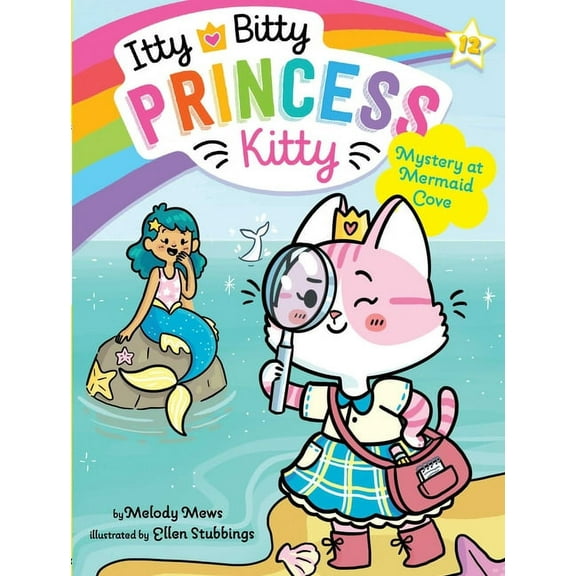Itty Bitty Princess Kitty Mystery at Mermaid Cove, Book 12, (Paperback)