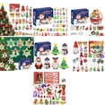 thumbnail image 4 of Christmas Decompression Set Pioneer Christmas Tree Old Man Elk Calendar Hand Tearing Blind Box Gift Toy, 4 of 5