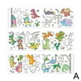thumbnail image 4 of SSKFHGI Children DIY Graffiti Scroll Color Filling Paper Painting Roll Wall Mountable T2, 4 of 8
