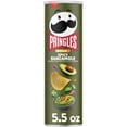 thumbnail image 3 of Pringles Medium Spicy Guacamole Potato Crisps 5.5 oz Cans, 3 Pack | Bold Guacamole Flavor Snack Chips, 3 of 6