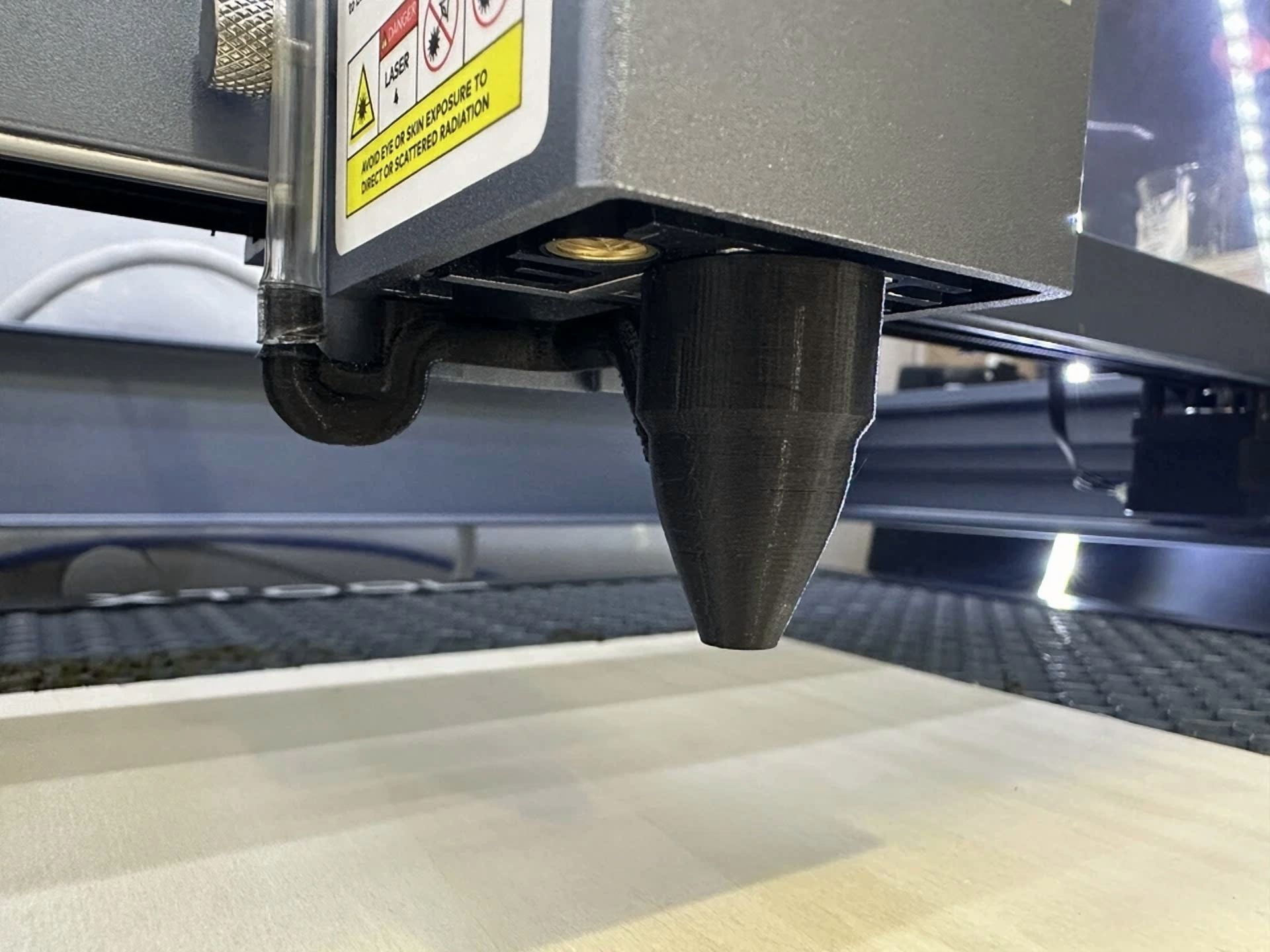 BUTTERFLY- Xtool D1 16Mm 3D Print Air Assist Nozzle Laser Engraver Cutter Accessory. 5W10W