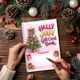 thumbnail image 5 of Christmas Gift Card Book for Adults, Christmas Notebook Card Book, Merry Christmas Holiday Organizer Journal with Santa Tree Cover, Bound Keepsake for Cards and Lists, 5 of 5