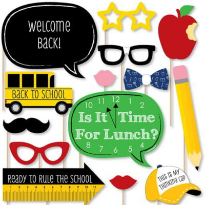 Back to School Party Supplies 2020 First//100th Day of School Photo Booth Prop Wall Decorations Indoor//Outdoor Welcome Back to School Backdrop Banner 70 X 40