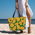thumbnail image 6 of Gaeub Orange Beach Travel Bag, Multi-Pocket Beach Bag, Summer Vacation Bag, Beach Essentials Tote, 6 of 7