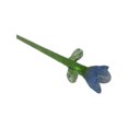 thumbnail image 1 of Decoración floral de vidrio hecha a mano con tallo, miniplantas florales sopladas a mano, figura decorativa para el hogar, sala de estar, oficina, mesa, florero., 1 of 8