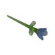 thumbnail image 1 of Decoración floral de vidrio hecha a mano con tallo, miniplantas florales sopladas a mano, figura decorativa para el hogar, sala de estar, oficina, mesa, florero., 1 of 8