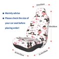 thumbnail image 3 of Wukai Dachshund Dog Puppy Full Set Car Seat Covers with Soft Padding Universal Auto Front Seats Protector and Cushion Mat, 3 of 5
